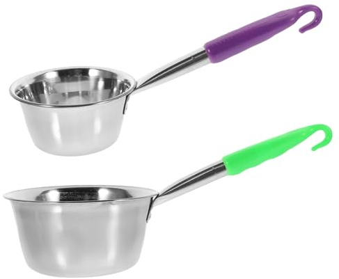 PHENOFICE Louche À Eau En Inox 33.5Cm CuillèRe À Eau Avec PoignéE Pour Usage Domestique Louche De Cuisine Pratique Pour BéBé Et Bain