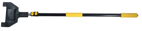 Mytee Products 8ft V Shaped Board Corner Protector Extension Handle - Edge Protector Pole for Flatbed, Adjustable Locking Clamps V Edge Sponge Hand Held Guards Handle