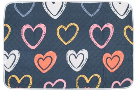 WOFASHPURET Tapis D'Incontinence Imperméable Et Respirant 44.49X31.10In Coussin D'Urinoir Lavable pour Personnes Âgées Protection Fuite Urinaire Homme Et Femme Tapis D'Entraînement Polyvalent