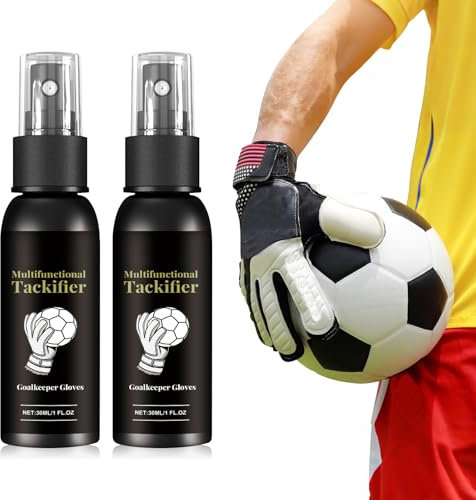 Sternstunde Griffspray für Torwarthandschuhe, 2 Stück 30ml Get The Grip Spray, Sofortige Griffkraft & Haftung, Ideal für Torwarthandschuhe, Kompakt & Leicht, Profi-Qualität