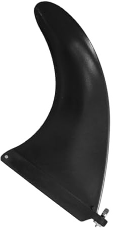 Milisten Aleta Desmontable para Tabla de Paddle Surf Hinchable 10 Pulgadas Negra con Tornillo, Quilla de Repuesto de Plástico Resistente para Mayor Estabilidad en Deportes Acuáticos y Navegación