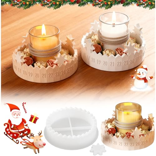 Moules en silicone pour la coulée, Moules en silicone pour bougies, Moule en pour plâtre, pour bougies parfumées, Savon artisanal, Artisanat, Décoration DIY
