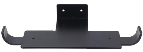 ASHATA Kit de Support Métallique pour Haut-Parleur Mural, Support Robuste pour Une efficacité Spatiale et Un Bureau Propre
