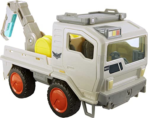 Disney Buzz LightYear Space Base Utility Vehicle (5 Inch), Car with Rolling Wheels, 4 Years and up