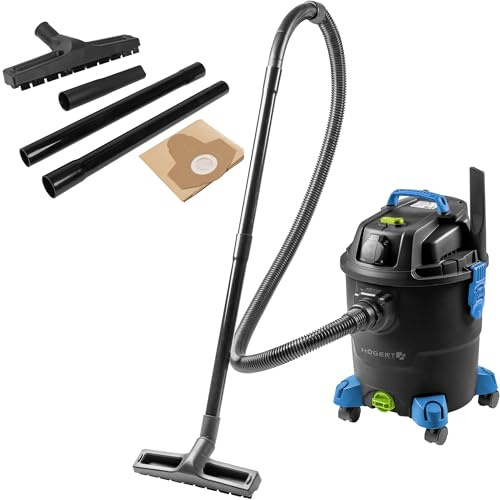 Hogert Technik HT2E411 Aspirateur sec et humide 20L