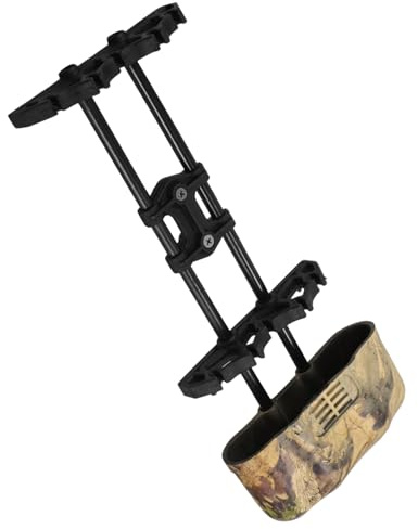 MUSISALY Caja De Almacenamiento De Flechas para Compuesto 5 Flechas, Soporte Resistente Al Desgaste, Diseño Desmontable, Camuflaje, Portable para y Al Aire Libre