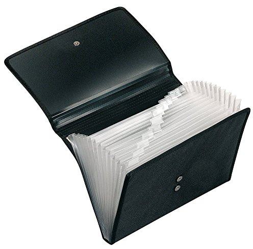 Doppelpack Veloflex 4445880 Fächermappe Office DIN A4 12 Fächer mit Taben, mit Magnetverschluss (2)