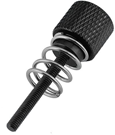 Richer-R 4pcs Aluminium M3 Schrauben, langlebig M3-Gewinde Schrauben für CPU Wasserkühlung Block für 1150 1151 1155 1156 Schwarz/Silberig/Blau/Rot(Black)
