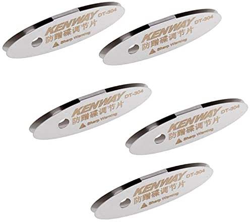 MTB Disc Brake Pads Adjusting Tool Kit - Bicycle Pads Mounting Tools Rotor Brake Bike Repair Spacer Assistant Alignment, Set of 5