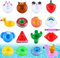 AUYAO Inflatable Drink Holders for Pool, 17 Pcs Inflatable Pool Drink Cup, Hot Tub Drinks Holder, Pool Float Pool Toys, Inflatable Cup Holder Floating Drinks Holder for Pool Vacations Beach Bathing