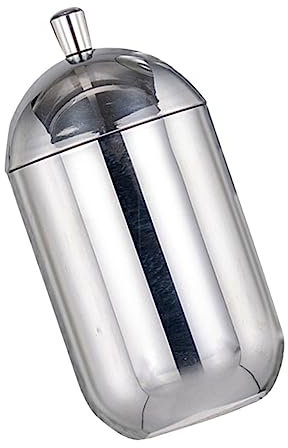 Beatifufu 1stück Baumwollstäbchen Aufbewahrungsbox Mit Deckel Staubdichter Behälter Für Wattepads Und Make-up Zubehör Für Zuhause Und Friseursalons Kompakte Design
