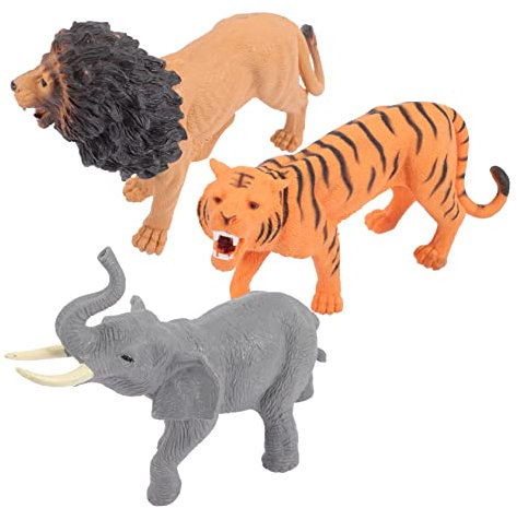 JOINPAYA 3stücke Waldtiere Figuren Aus Kunststoff Für Miniaturlandschaften Und Puppenhausdekoration Als Geschenk Für Party Oder Geburtstag