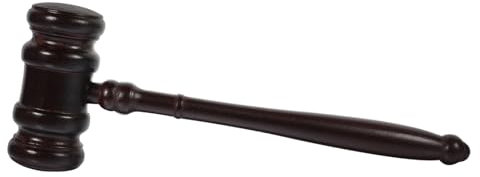 COSMEVIVI Judge Gavel Auction Hammer Wooden Multifunctional Court Hammer for Legal Proceedings and Auctioneer Use,