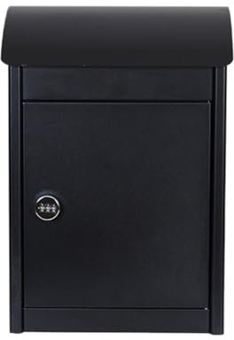 AMYSTY Letter Box Mail Box Through The Door Drop Box Heavy Duty Steel Through The Door Mailbox Mail Drop Box External Post Box