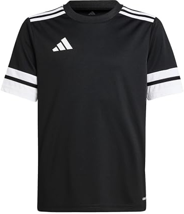 Addias Trikotsatz Kinder schwarz weiß Squadra 25 Gr/164 - Sportbekleidung Set