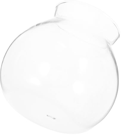 VICASKY Landschaftsflasche ohne Deckel Moos Pflanze DIY Hydroponik Vase Kleines Betta Aquarium Dekoratives Tisch Aquarium für Schreibtisch Platzsparend Geeignet für Kleine Zierfische