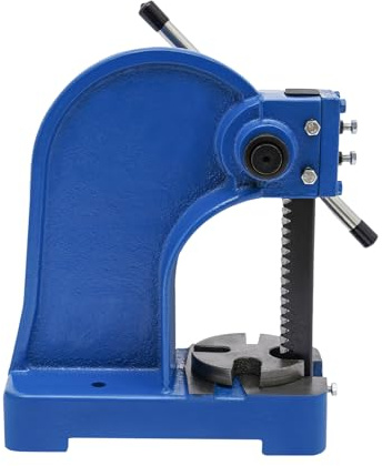 JUUTALK Spremiagrumi manuale 1T, 13,97 cm, massima precisione per la punzonatura di pelle, alluminio, gioielli, produzione di artigianato, ecc