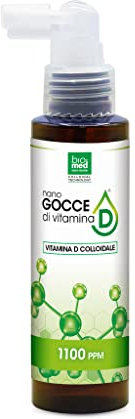 Vitamina D3. La Vitamina del sole. Per rafforzare il sistema immunitario e rafforzare ossa e denti. Gocce di vitamina D. Vitamina D colloidale pura. Ogni flacone contiene 100 ml. Vitamina D liquida.