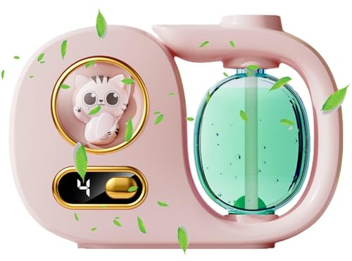 Diffusore d'aria per aromaterapia, deodorante wireless al profumo di lavanda, 4 modalità di , umidificatore ricaricabile tramite USB per camera da letto, hotel, spa, soggiorno e design adatto ai