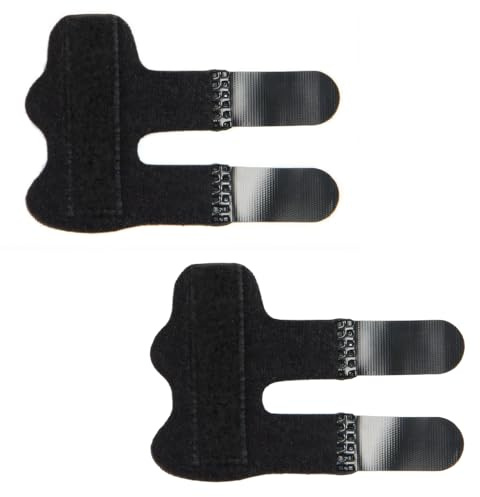 Férulas Dedo Gatillo,2 Piezas Protector Dedos Mano Ajustable,Soporte de Extensión con Ayuda de Aluminio Incorporada,Férula Pulgar e Inmovilizador para Dedo Índice,Medio,Anular,Artritis,Tendinitis