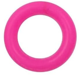 JVDDI 10 Stück/Beutel, mehrfarbige Dicke, Gummidichtung, O-Ring, CS1/1,5/1,9/2,4 mm, Silikonkautschuk-O-Ring, Silikon/VMQ-Dichtungsring – (Größe: Außendurchmesser 6 mm, Farbe: Rosa, Dicke: 1,5 mm)