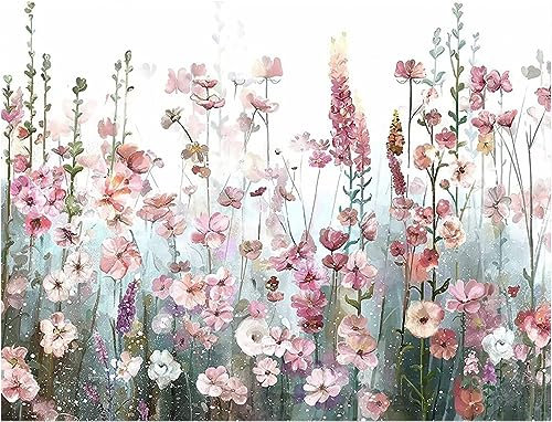 QUANMAITONG Diamond Painting Erwachsene，Diamant Painting Bilder Erwachsene，DIY Damond Painting Bilder Wand Dekor Daiments Painting Diamanten Painting (kleine Blume)