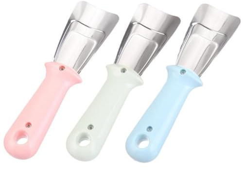 BESPORTBLE 3 Pezzi Raschietto Per Ghiaccio Per Frigorifero Raschietto Per Sbrinamento in Acciaio Resistente Facile Da Usare Per Rimuovere Il Ghiaccio e Macchie
