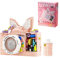 Digital Camera Building Blocks Set, 558 PCS Camera Building Model Kit, Creative Digital Camera Block Set, Retro Camera Collectible Brick Model Toy, Construction Toy for Adults Girls (Pink)
