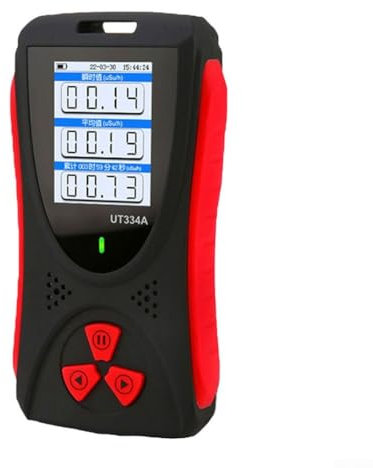 UT334A Nuclear Radiation Detector, Geiger Counter Digital Display Beta Gamma X-ray Radiation Monitor with Type-C Charging Professional Measurement Testing Device