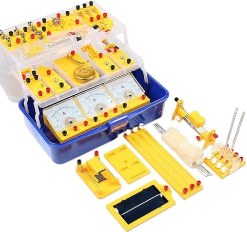 Vetenskapligt Pedagogiskt Kit Fysik Elektromagnetisk Experimentlåda Elektrisk Kretsinlärning Startpaket Kretsar InläRningssats