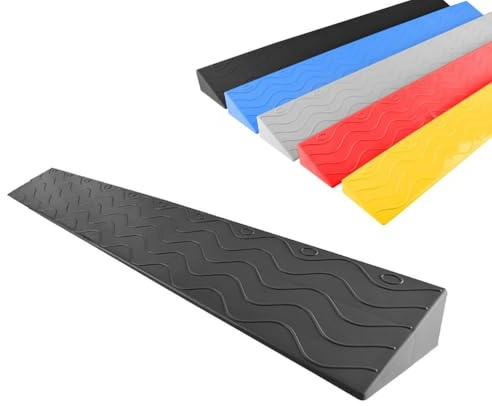1,4cm,Schwellenrampen für Türöffnungen, rutschfeste Rollstuhlrampe, Tragbare Bordsteinrampe, Trittmatte, Türschwellen-Rollstuhlrampe für Kehrroboter, Treppen, Roller