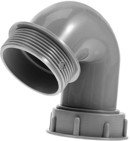 SOIMISS Sink Drain Adapter Connector for Kitchen and Bathroom Sinks PP Material Drain Fitting with Threaded Design Easy Installation Replacement for Pipes