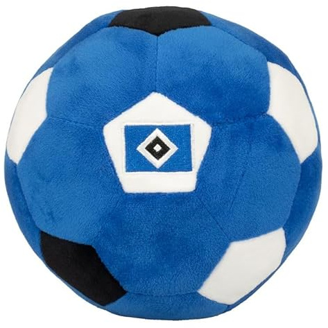 Hamburger SV HSV Plüschball Fußball Ball ** Blau-Weiß-Schwarz **