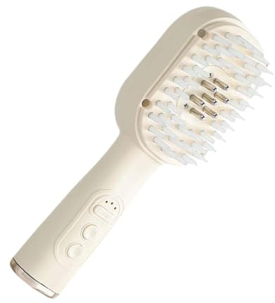 Cepillo de luz para cabello Peine Eléctrico Con Luz | masajeador capilar eléctrico Para Prevenir el Afinamiento y Desenredado, Ducha, Baño, Relajación Diaria