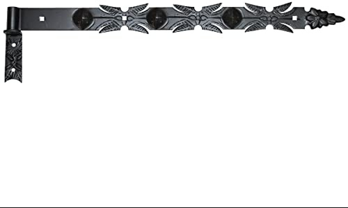 Ladenband Türband Türbänder Torbänder 800 mit 16 mm Kloben Schwarz Schmiedeeisen