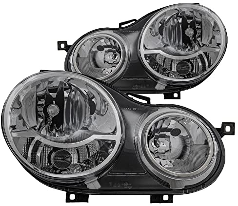 Halogen Scheinwerfer Set 02 (9N) Bj. 10/01-04/05 H7/H1 mit Motor