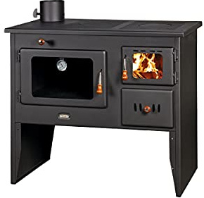 EEK A - Küchenofen Holzherd mit XL-Backofen Prity 2P41 Rauchrohr Links 15 kw
