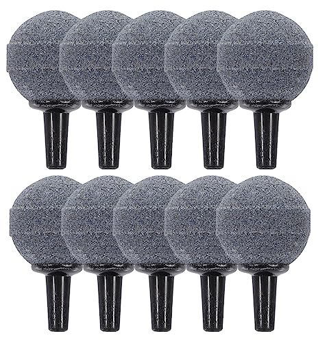 POPETPOP 10 Packs Shape Air Hydroponics Air Stone Air Ball Air Pump for Aquarium Fish Tank Aquarium Air Aquarium Air Stones Aquarium Air Diffuser Small Air Balloon Mineral