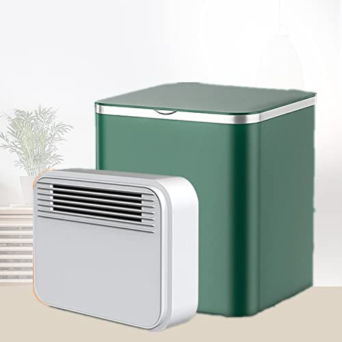 PanHuiWen Mini Lavatrice Portatile per Scarpe e Asciugatrice 4.5L Antibatterico a Luce Blu Lavatrice a Manovella ad Ultrasuoni per Vestiti per Bambini, Biancheria Intima,Green+Dryer