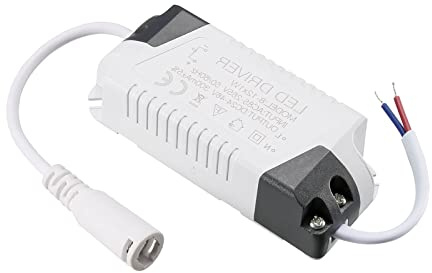QUARKZMAN LED Driver 85-265V Carbonio Acciaio 300mA per LED Luce Grigio | Potenza Alimentazione Trasformatore Costante Corrente, per Computer Progetto, per Esterno Luce