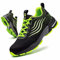 Scarpe Antinfortunistiche Uomo Scarpe da Lavoro Donna Leggere con Punta in Acciaio Traspiranti Scarpe Sicurezza Comode Antiscivolo Sneaker Industriali Verde 36