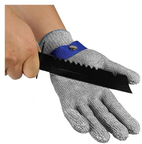 Anti Cutting Gloves Chef cut resident gloves, Safe work gloves for peeling, slicing, and meat cutting in the kitchen (Size : A pack of one/XL)