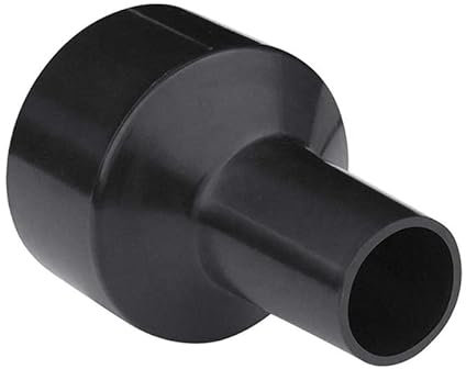 PHONME Universal-Staubsauger-Schlauchadapter-Befestigungskonverter 1-1 / 4quot; Bis 2-1/2quot; Staubschlauchanschlussadapter for Workshop Schwarz Lobenswert