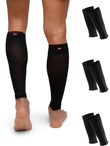 DANISH ENDURANCE Waden Kompressionsstrümpfe, 21-26 mmHg, 1 & 3 Paar