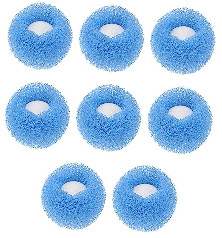 Boule de Lavage Linge en Plastique Pp Bleu, Lot de 8 | Réutilisable, Pratique Lessive à Domicile, Format Compact pour Entretien Quotidien, Fournitures Maison