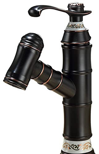 DLAZUM Miscelatore per lavabo, Rubinetto da Cucina con doccetta Estraibile, Miscelatore monocomando per lavabo, 2 modalità di Getto, Miscelatore per lavabo con Doccia