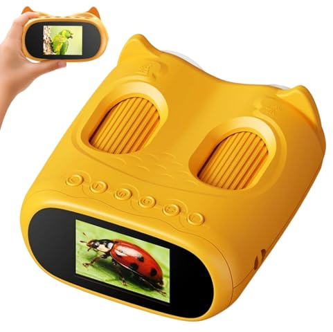 Microscopio Portatile - Giocattolo Educativo con Lente 1000x per Esterni | Microscopio Digitale Tascabile Compatto - per Ragazze Ragazzi Studenti Compleanno Natale