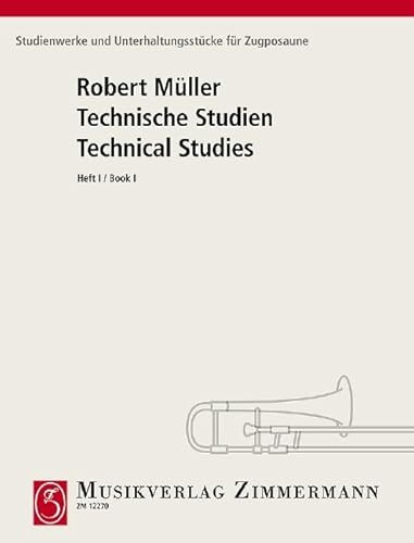 Etudes techniques: Numéro 1. trombone.