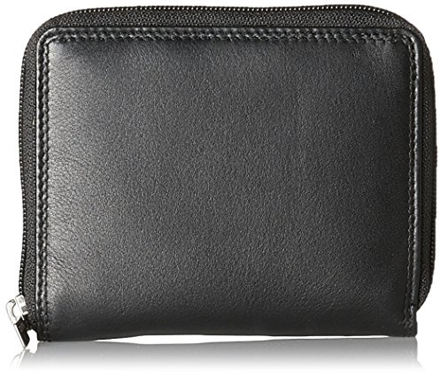 Bodenschatz Unisex-Erwachsene Wallet BZ-1047-KN Geldbörse, Schwarz (black 001)
