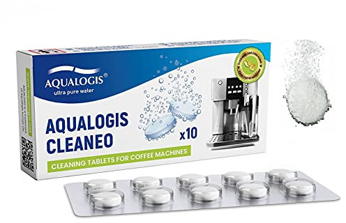 Aqualogis Cleaneo Cleaning Tablets For All Coffee Machines 2g each 10 Count